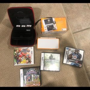 Nintendo DS, case, and games if you would like them.